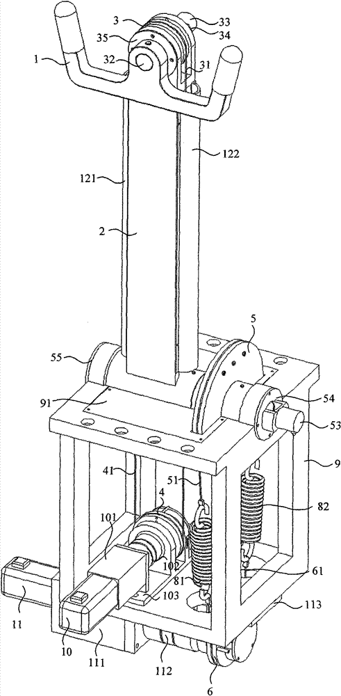 Aircraft steering wheel force feedback system