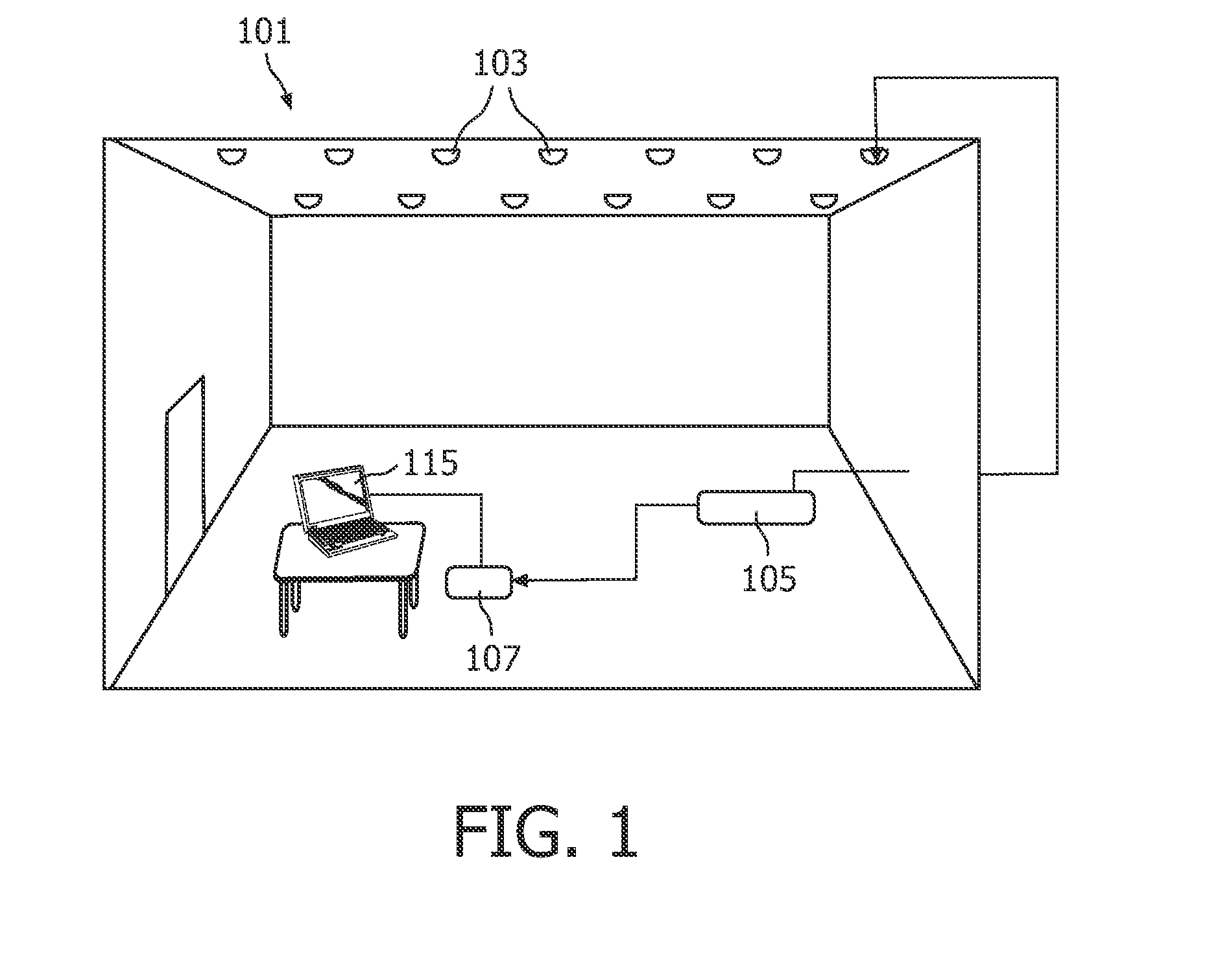 Method for determining the position of an object in a structure
