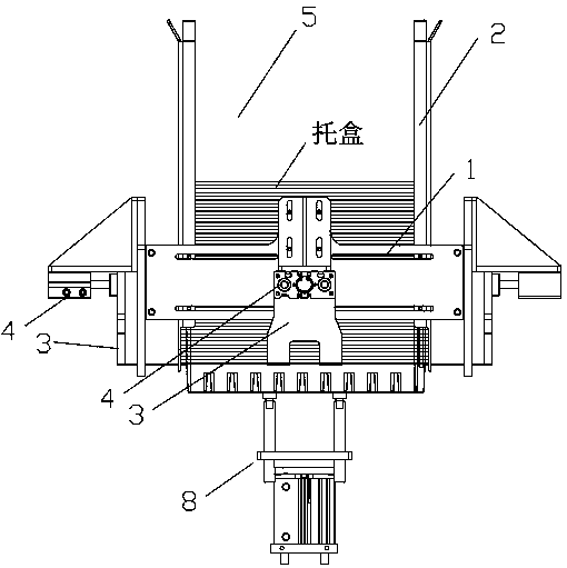 A carton unloading mechanism of a cartoning machine