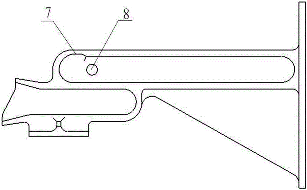 Drawing radome opening mechanism