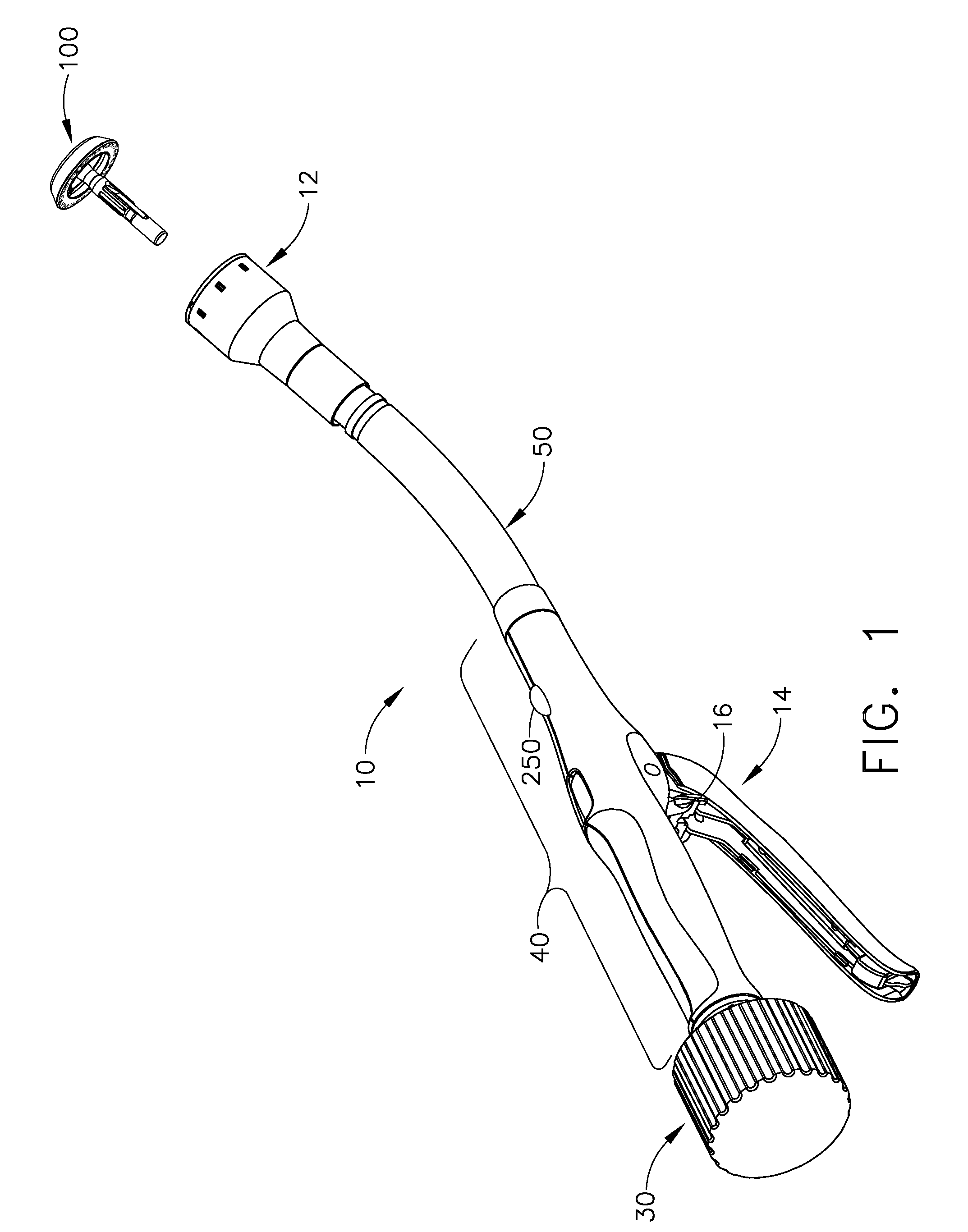 Surgical stapling instrument with device for indicating when the instrument has cut through tissue