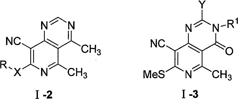 2,3,4,7-polysubstituted naphthyridine [4,3-d] pyrimidine derivates with sterilization activity and preparation thereof