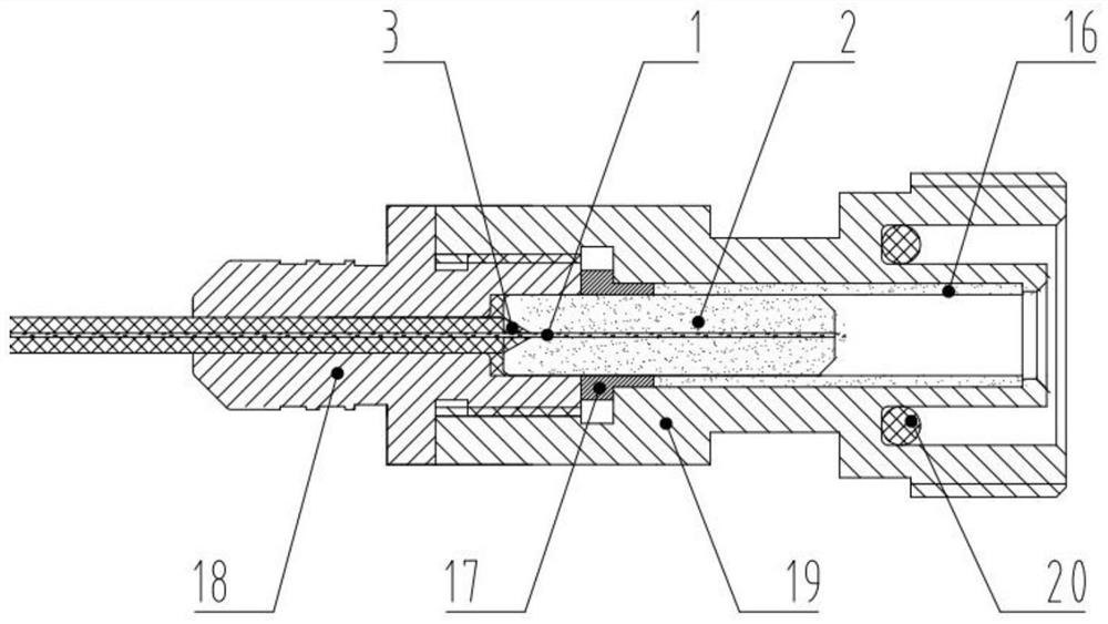 Anti-loose FC type optical fiber connector