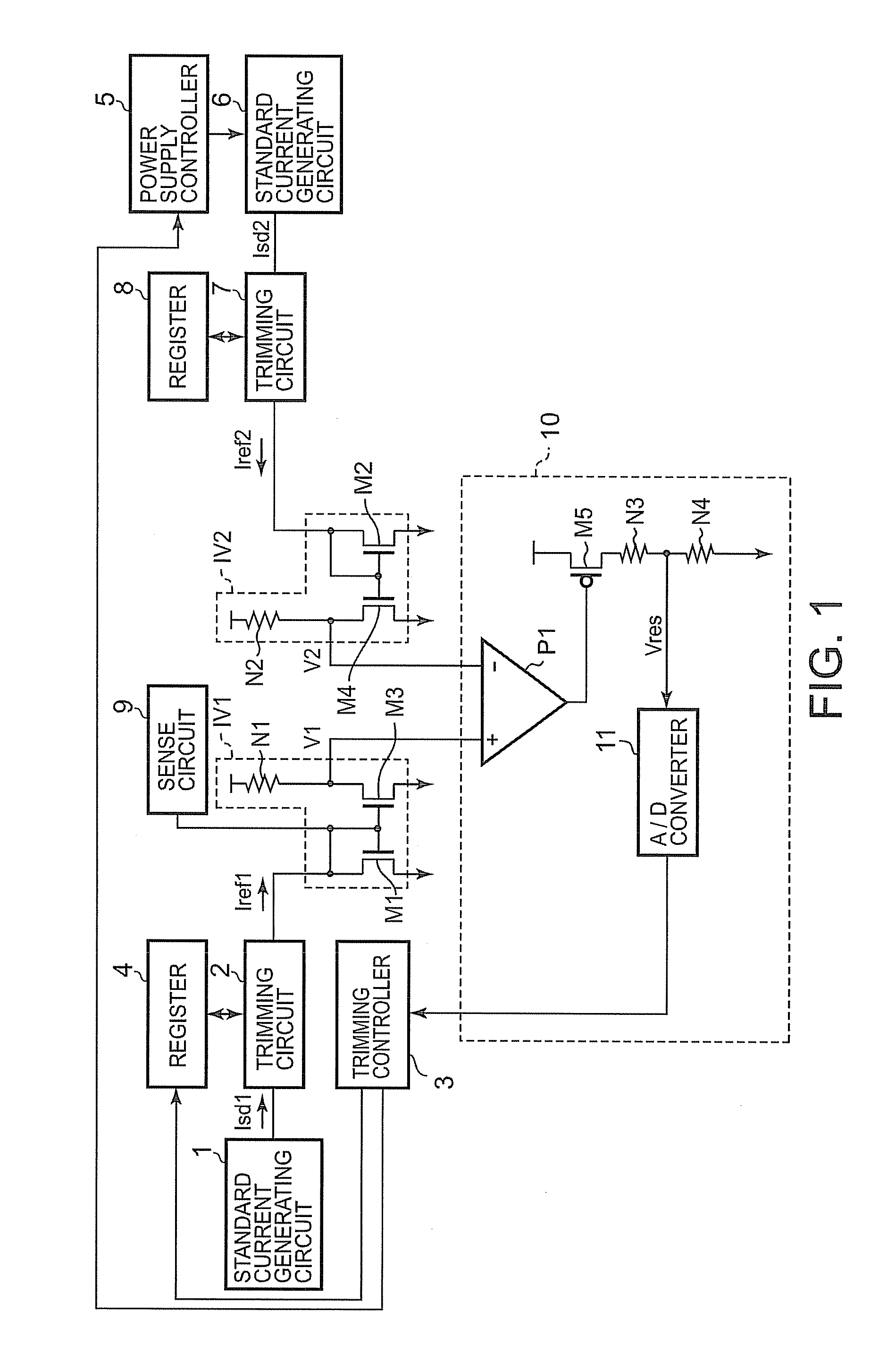 Reference current generating circuit
