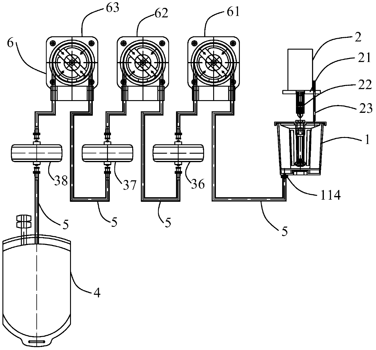 Automatic fecal bacteria separator