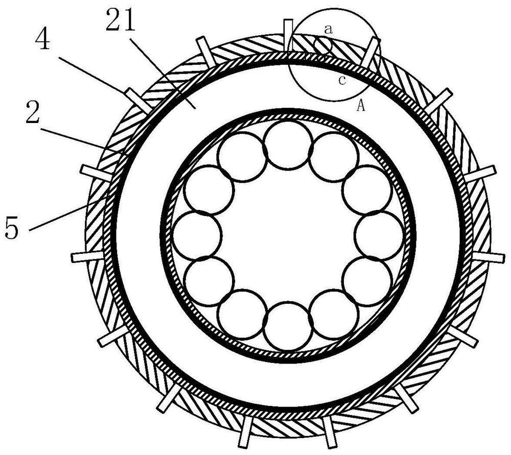 Waterproof composite cable