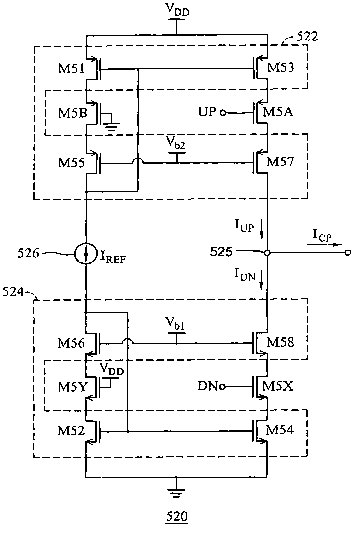 High-speed low-noise charge pump