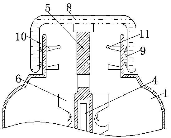 Granule medicine quick dispensing device