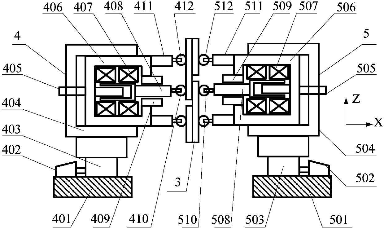 Bonding reliability testing device of simulating transverse vibration condition and control method