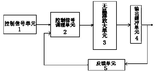 High voltage bias circuit of avalanche diode apd used in weak fluorescence measurement