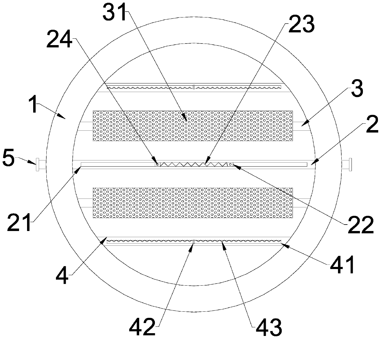 Air outlet of automobile air conditioner