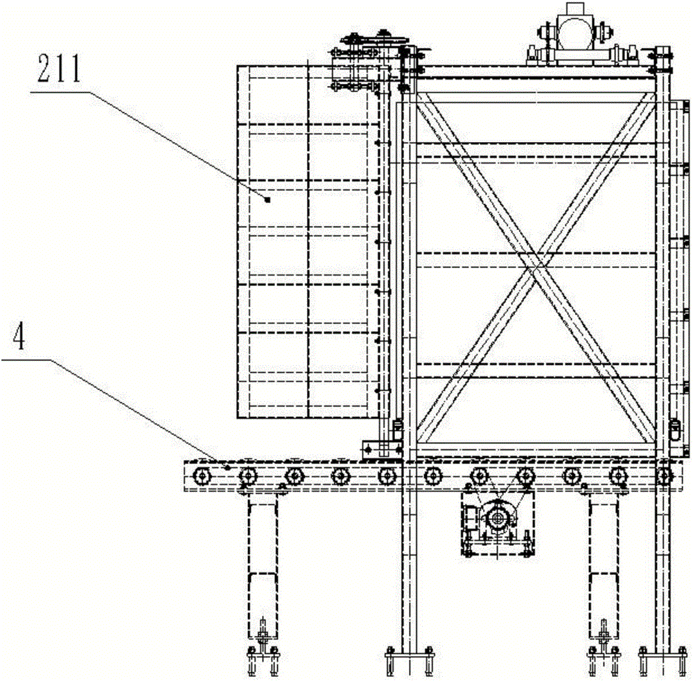 Tetrahedral shaping machine