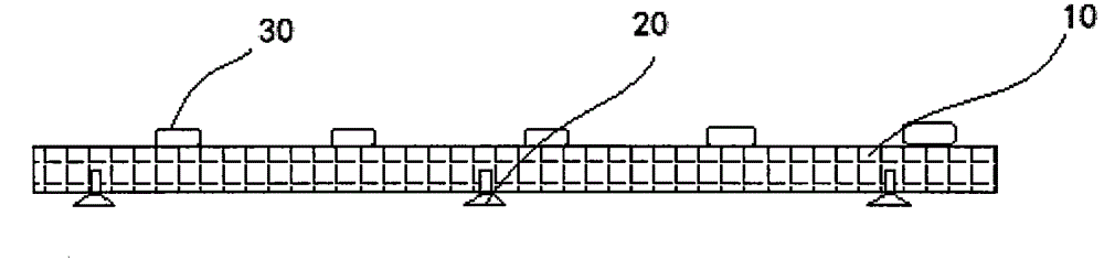 Anti-skidding carpet with dehumidification function