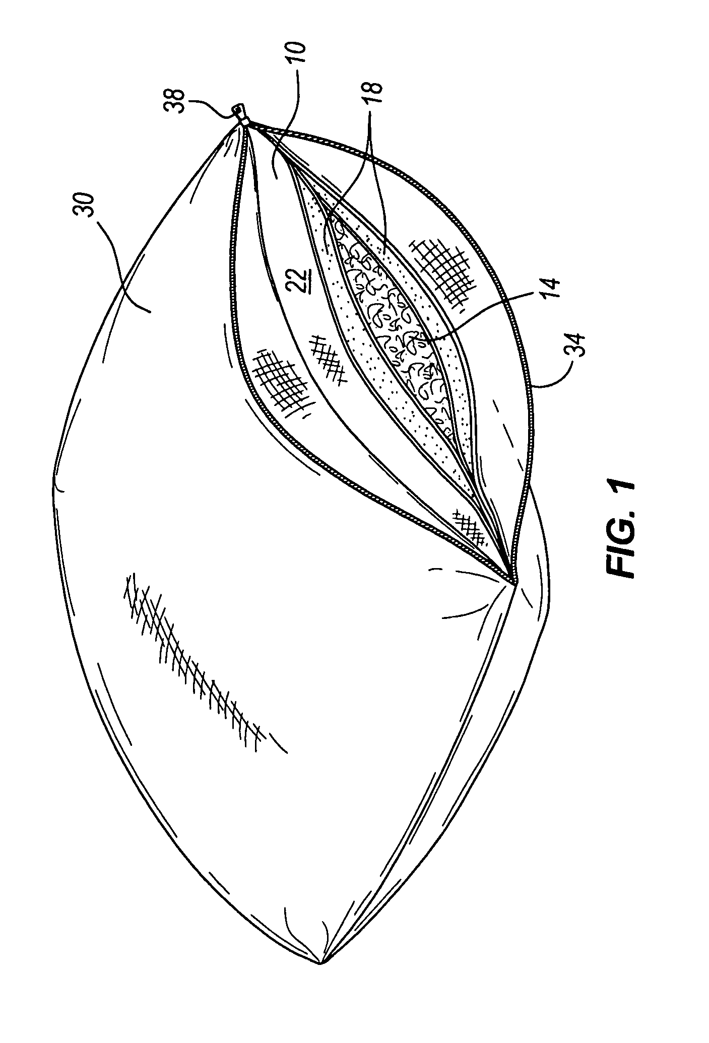 Pillow and method of manufacturing a pillow