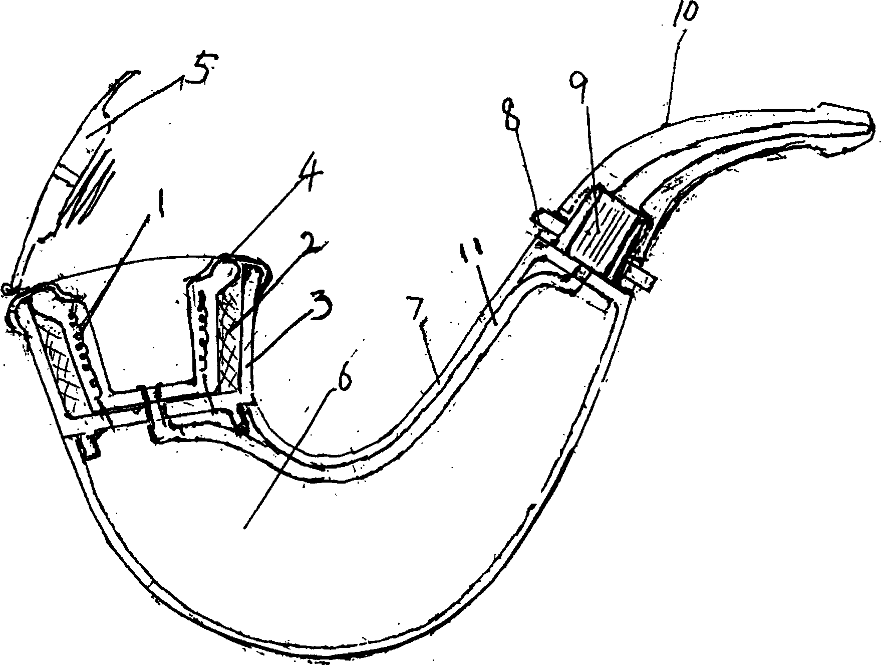 Safety type cigarette and its production process and heating smoking requisites