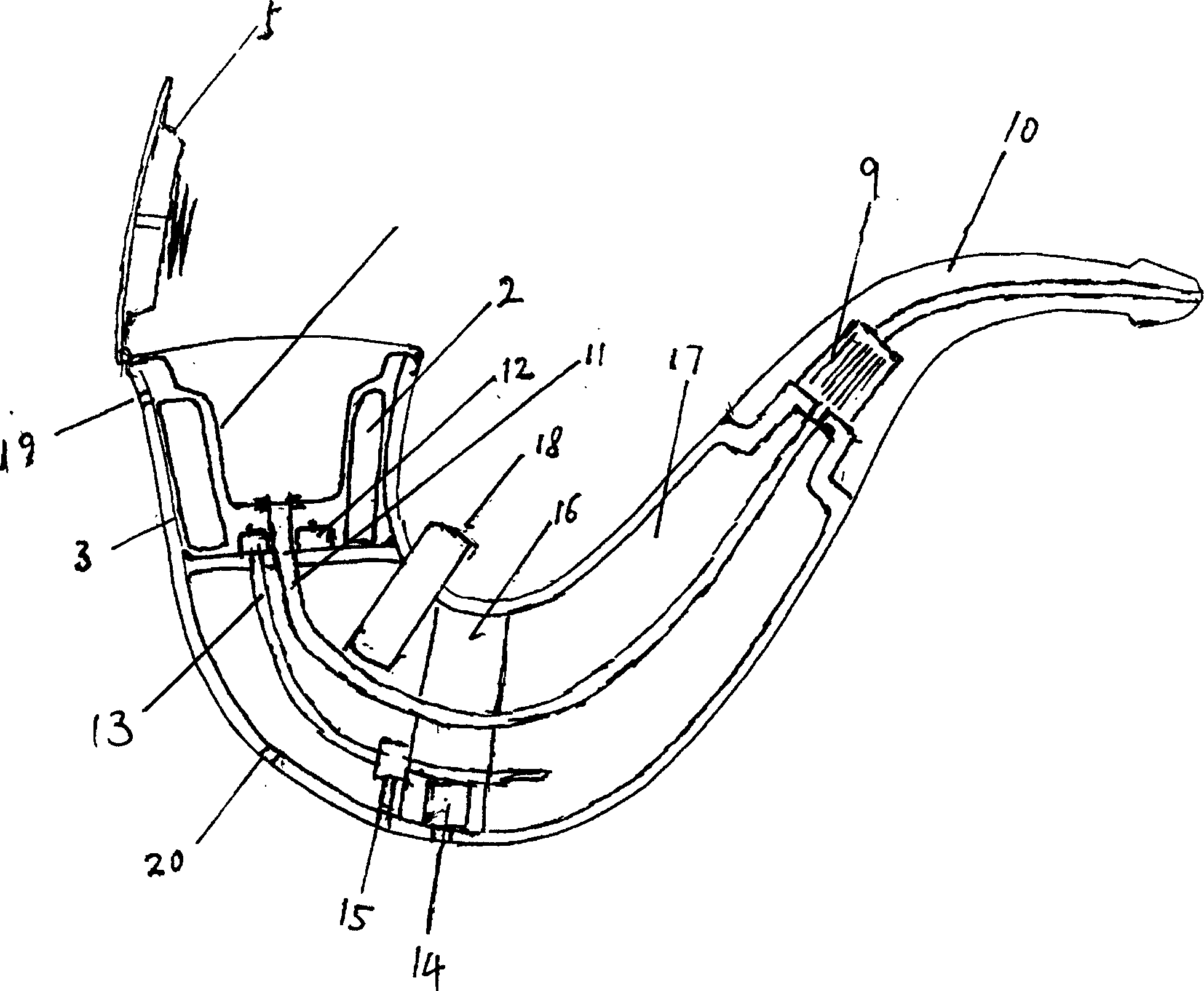 Safety type cigarette and its production process and heating smoking requisites