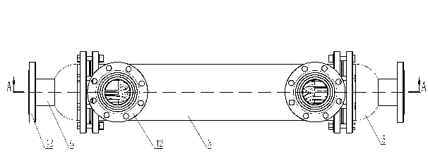 Detachable spiral winding heat exchanger