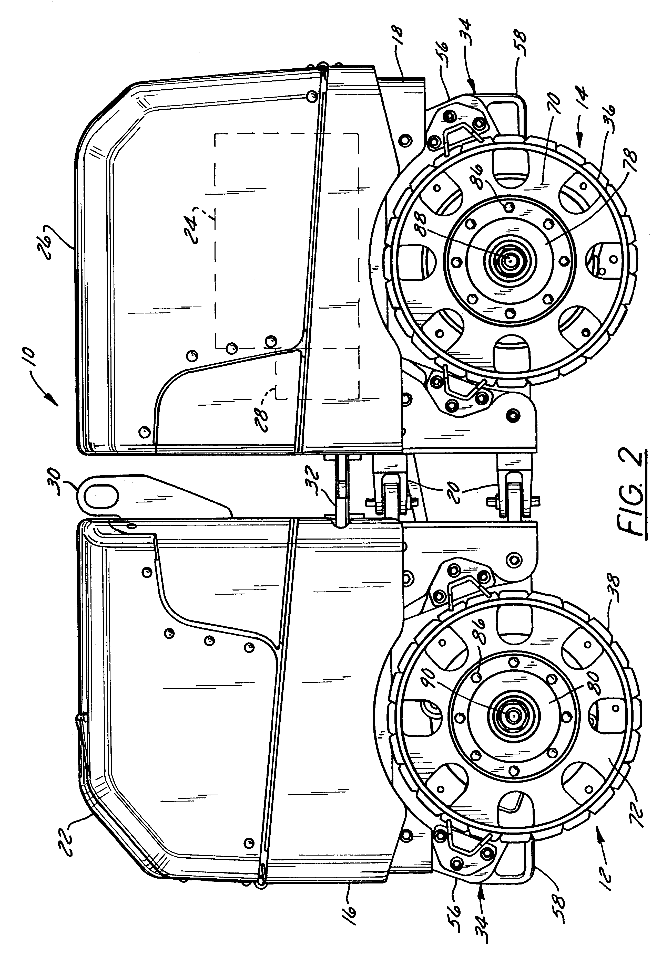 Vibratory compactor and compact exciter assembly usable therewith
