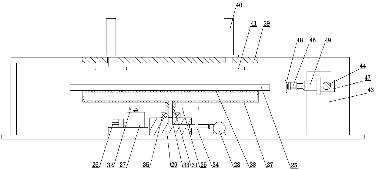 Manufacturing device and grinding method for fine line multi-layer circuit board