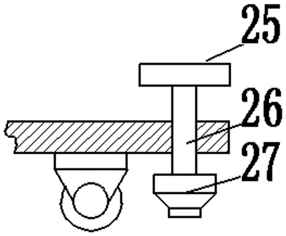 Bridge bracing device with bracing surface capable of being enlarged