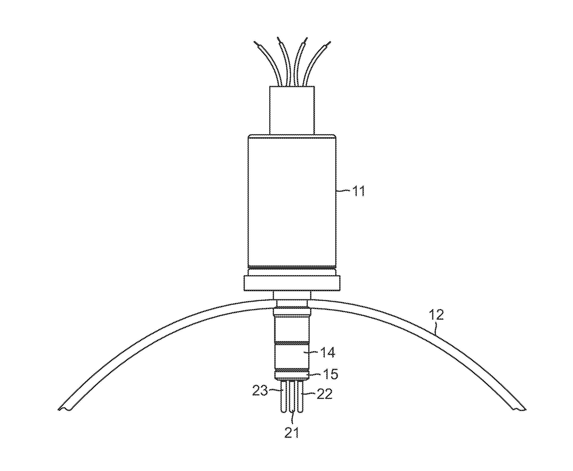 Dual sensor head configuration in a fluid flow or liquid level switch