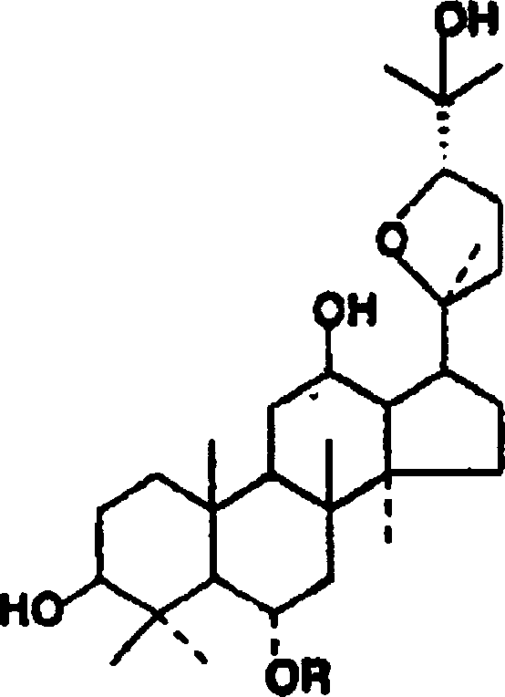 Application of ocotillol type ginsenoside and its glucoside