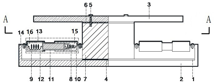 Seismic isolation limit support