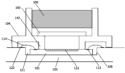 An assembling method for reducing the height of a camera module and the camera module