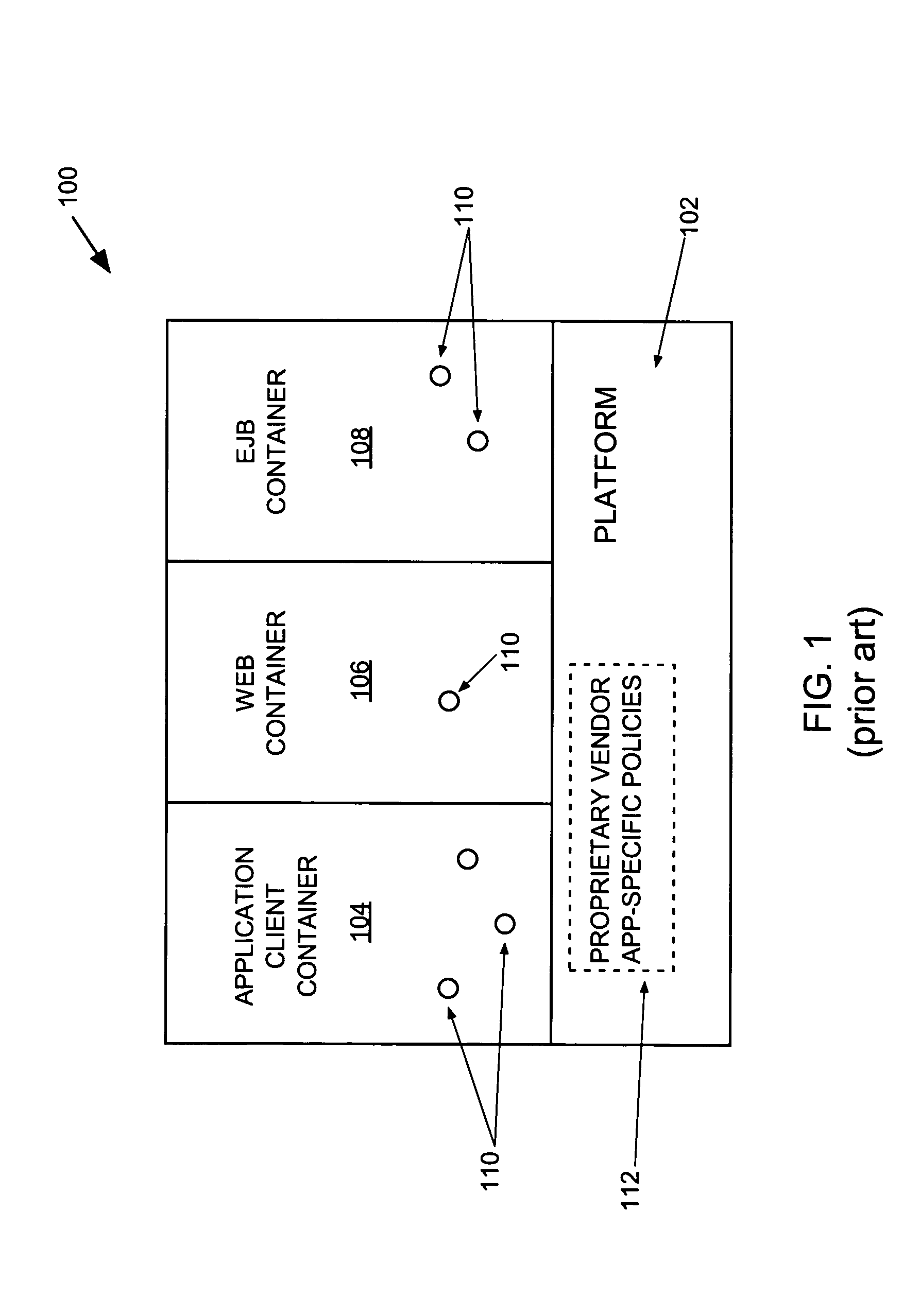 Method and apparatus for providing application specific strategies to a JAVA platform including start and stop policies