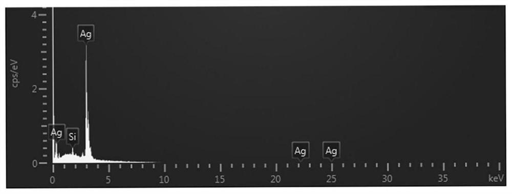 A kind of green preparation method and application of porous spongy ag square particles