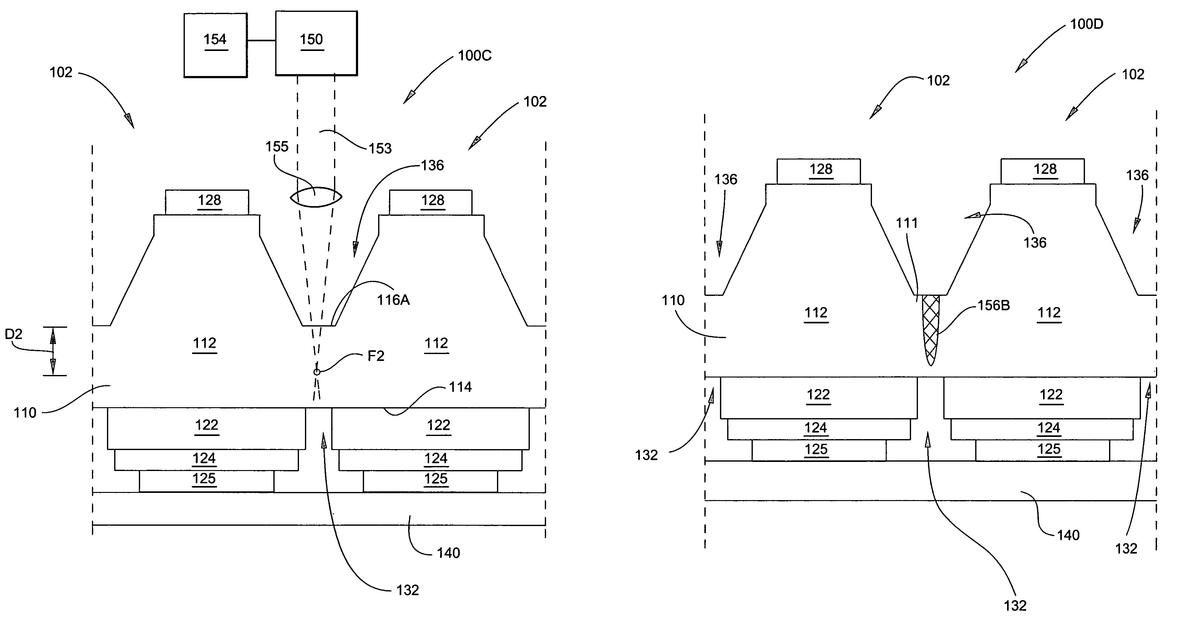 Semiconductor substrate assemblies and methods for preparing and dicing the same