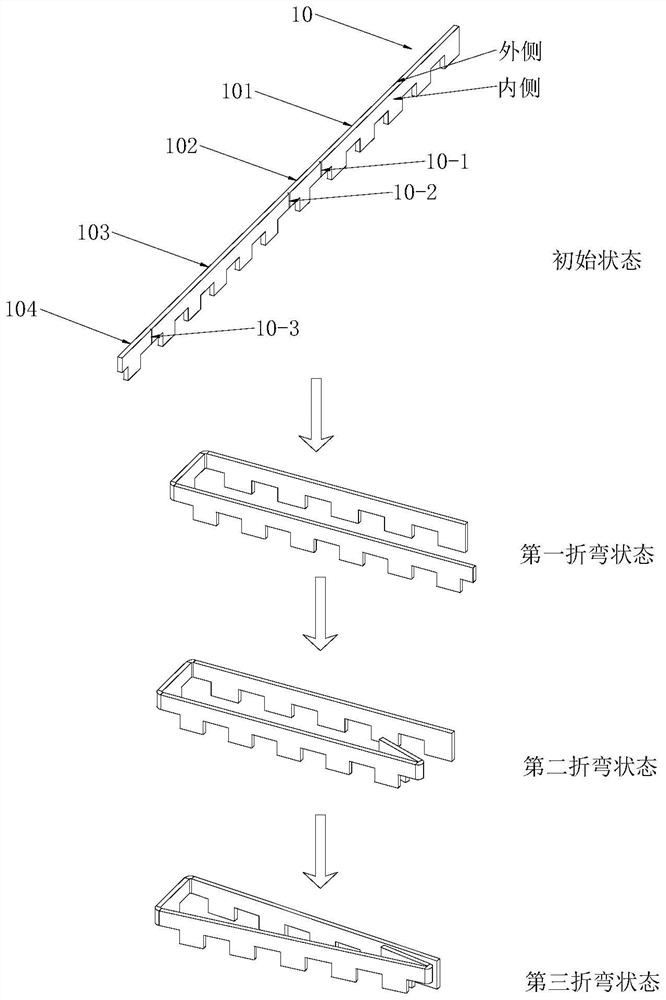 Assembly line distribution mechanism and automatic production equipment for packaging boxes