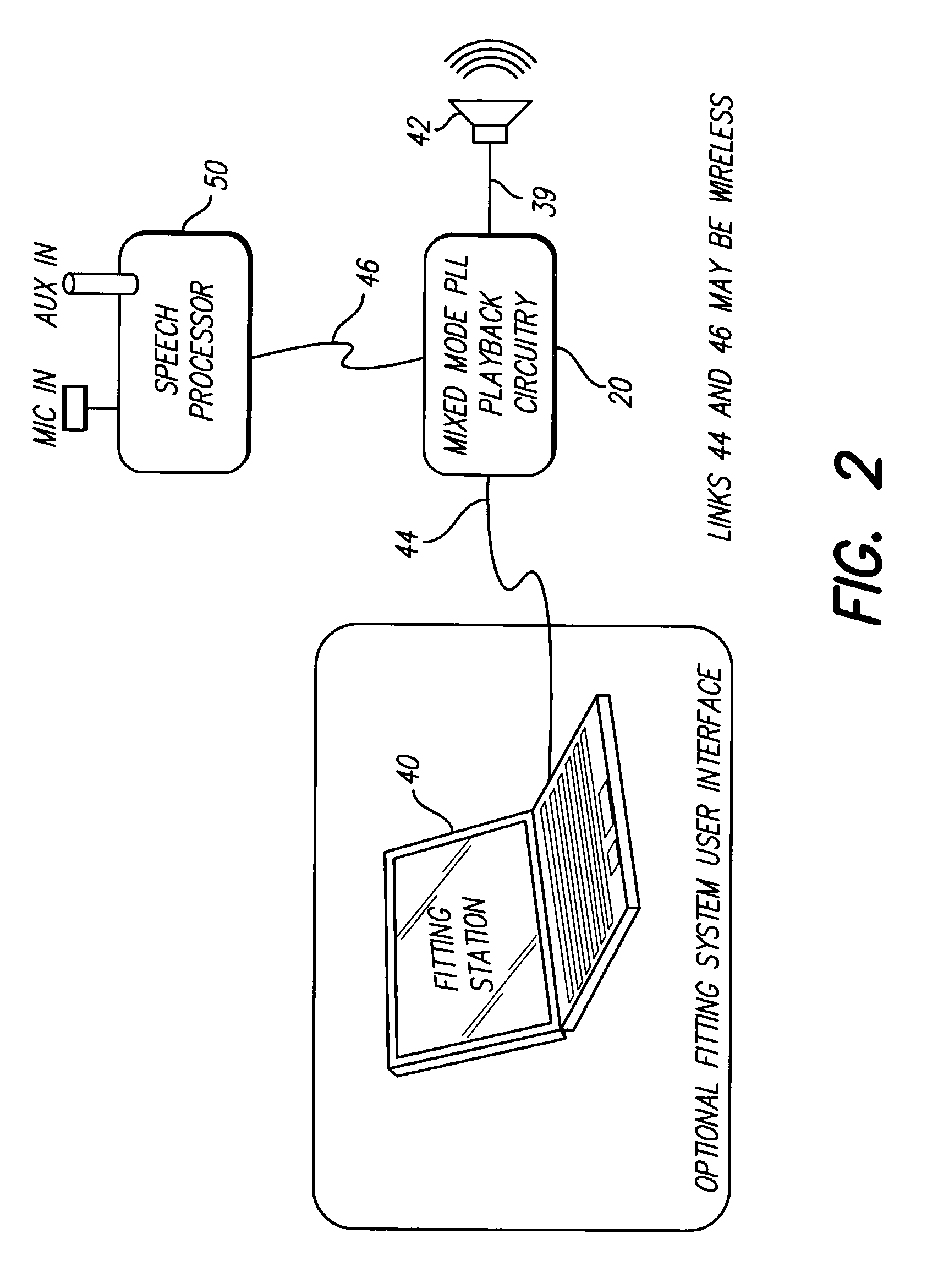 Auto-referencing mixed mode phase locked loop for audio playback applications