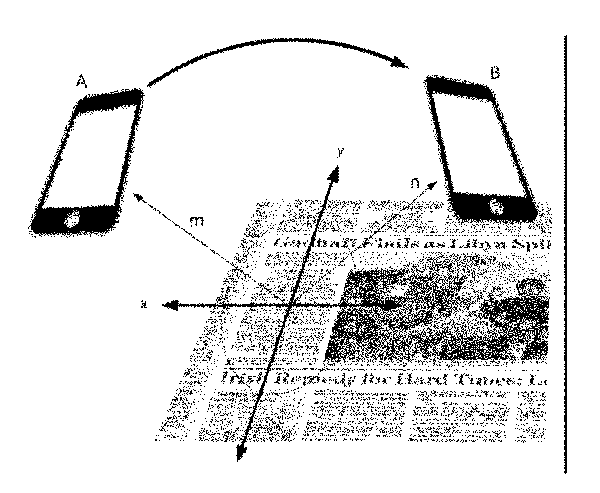 Methods and systems for dealing with perspective distortion in connection with smartphone cameras