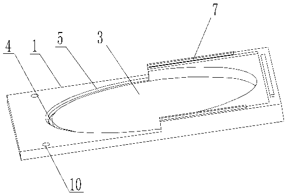 Turnover storing box for storing thin wafer