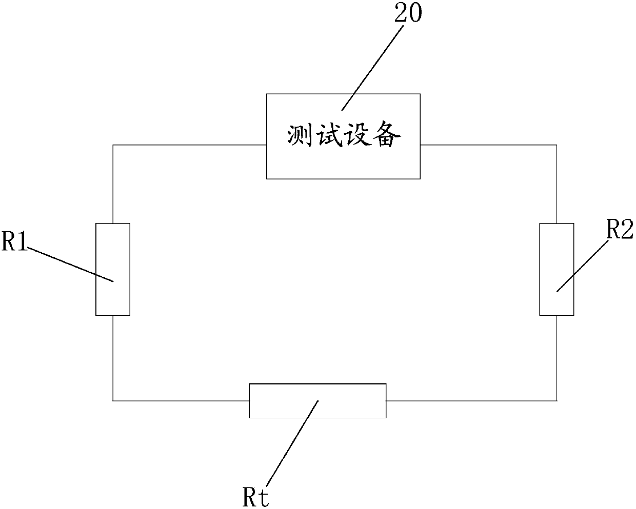 Display panel, display panel test system and test method for display panel