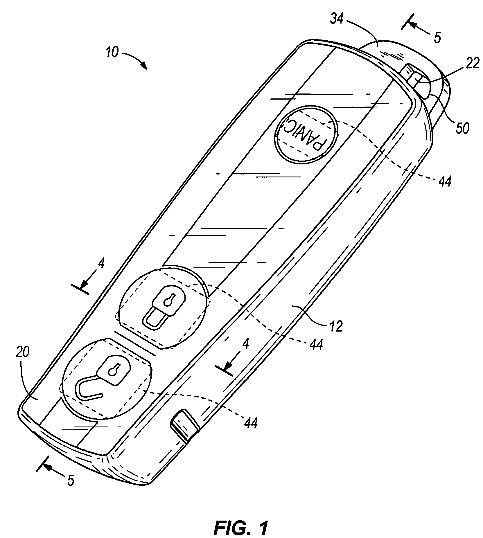 Key fob device and method