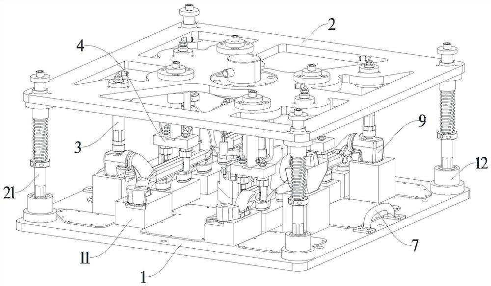 Automatic sand core transfer equipment