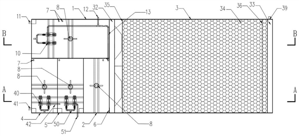 Electroplating wastewater pretreatment integrated equipment