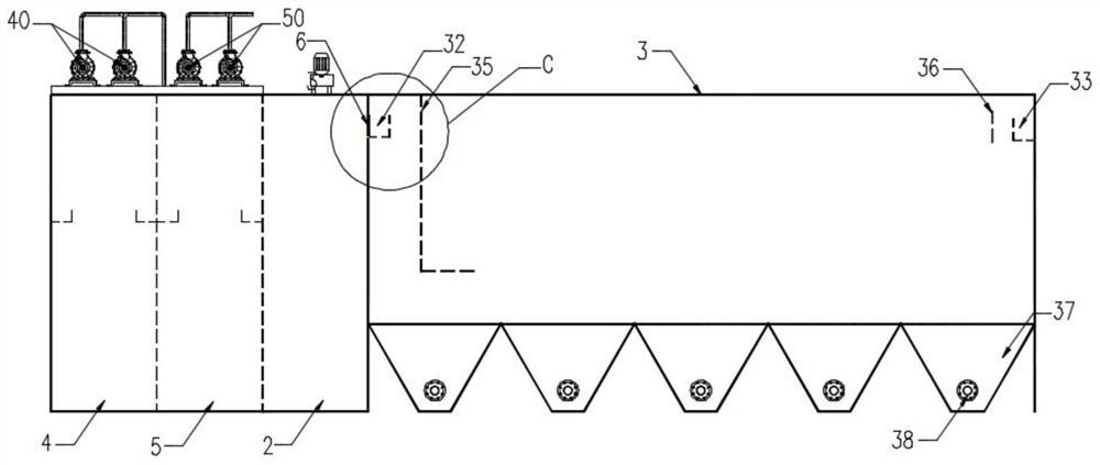 Electroplating wastewater pretreatment integrated equipment