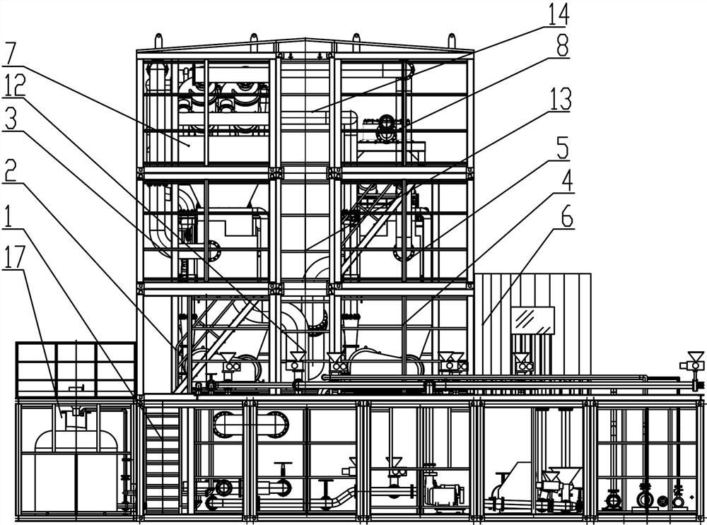 Integrated slurry treatment system