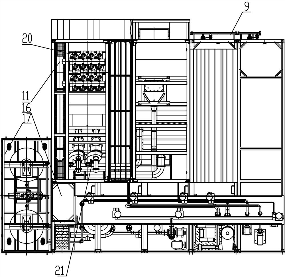 Integrated slurry treatment system