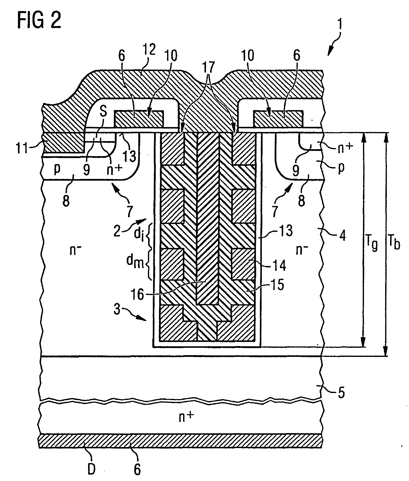 Process for patterning capacitor structures in semiconductor trenches