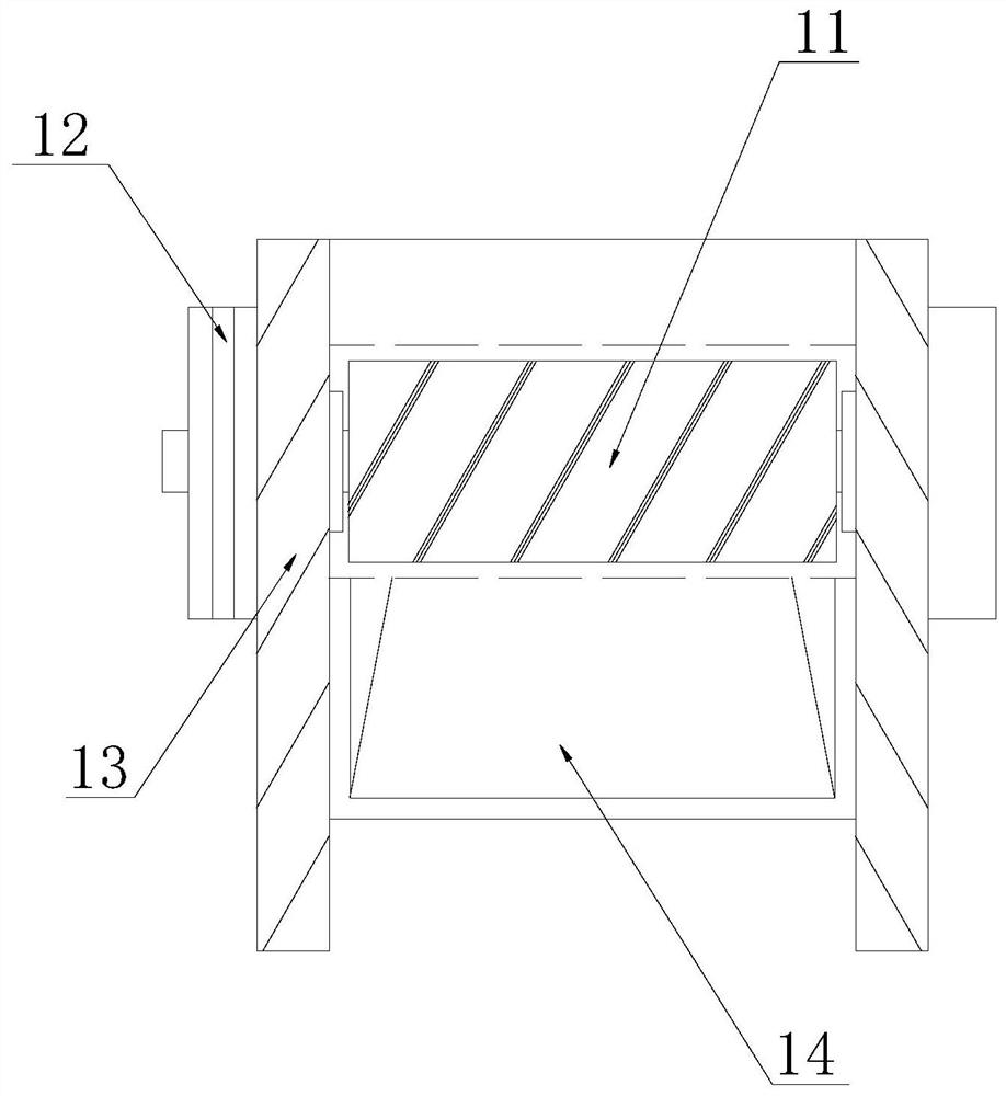 Wind energy environment-friendly multi-stage solid waste crushing equipment