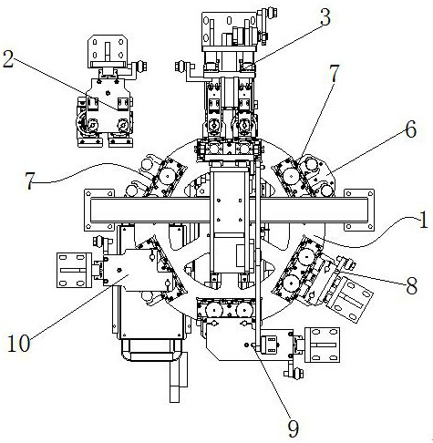 Device for efficiently and reliably entering lithium battery into shell