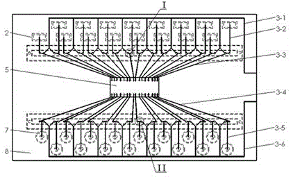 A multi-channel independent control integrated microfluidic chip based on thin-film acoustic wave device