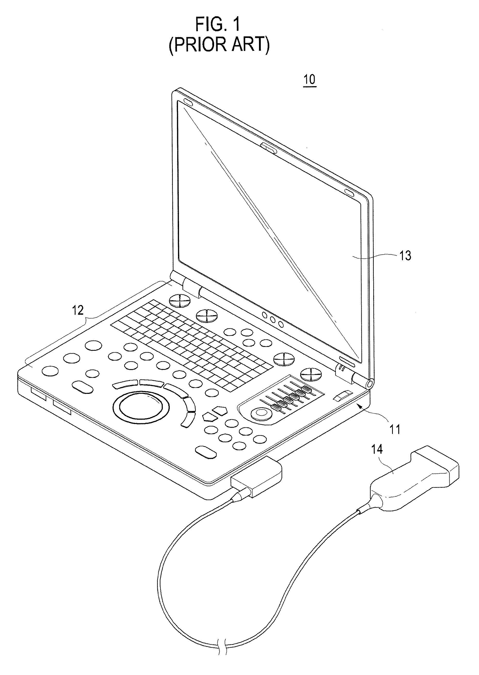 Portable ultrasound system