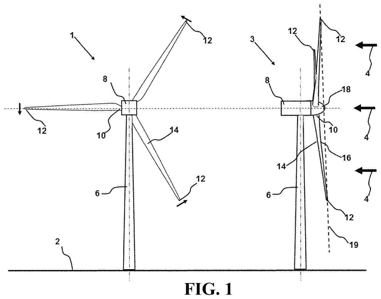 Method and apparatus for contrast enhanced photography of wind turbine blades