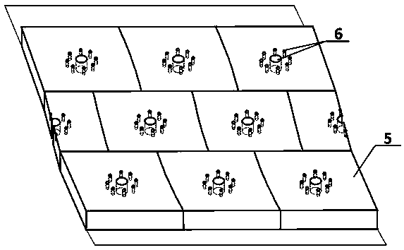 A Coastal Protection Structure Using Mangroves and Coral Layers to Dissipate Waves