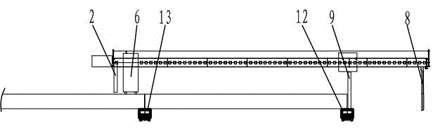 DJ180 Bridge Erecting Machine Erecting Method of Passing Hole of Box Girder of Long-span Highway